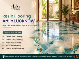 Resin Flooring Art in Lucknow - Bespoke Floors by Lamina Art