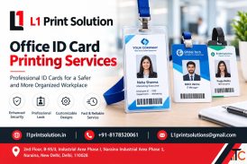 Office ID Card Printing Services for Professional Employee Identification