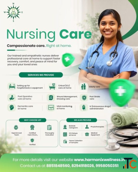 Nursing Care in Gurugram - Harmonix Wellness