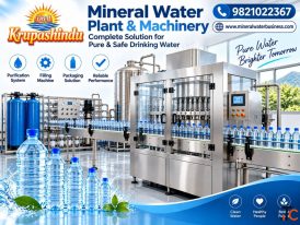 Top Mineral Water Plant Manufacturer in India Complete Setup Guide