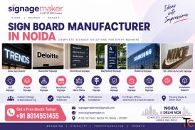 Signage Board Manufacturer in Noida LED Acrylic Glow Signs
