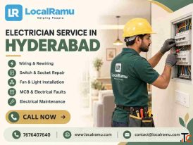 Get Professional Electrician Service in Hyderabad with LocalRamu Services