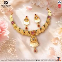 Silver Necklace with Eaarings Best Silver Shop In Gaya