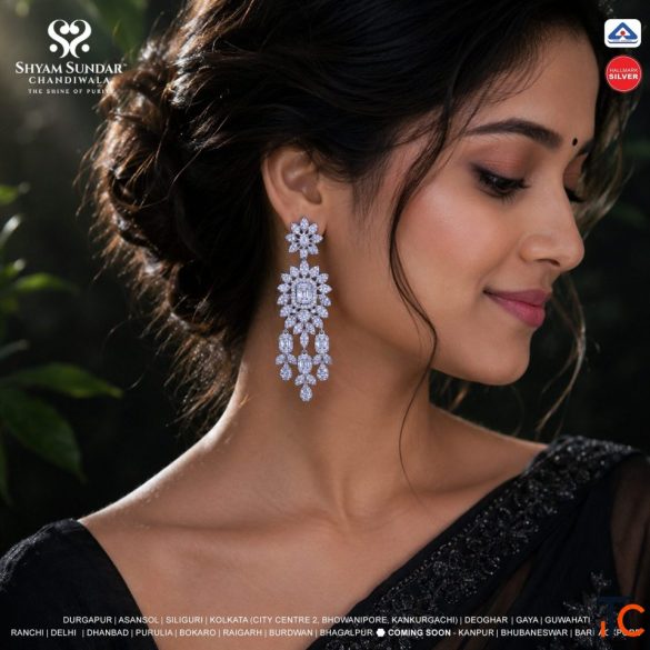 Silver Eaarings Best Silver Showroom in Bhubaneswar