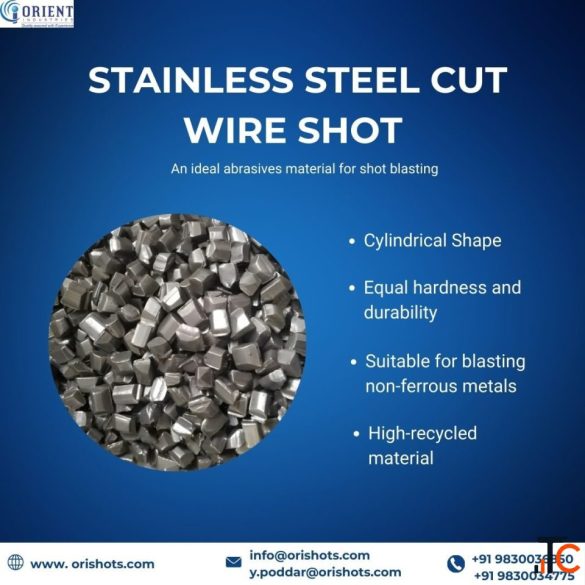 Reliable Stainless Steel Cut Wire Shot Orient Industries