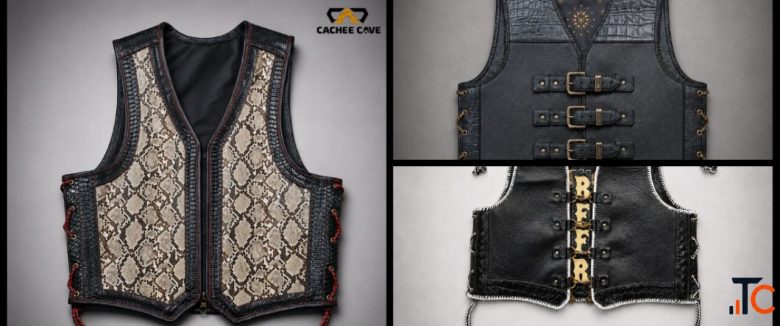 Elevate Your Look with a Timeless Leather Ladies Vest by Cachee Cave