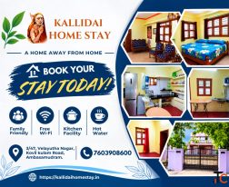 Ambai Garden Home - Comfortable Homestay in Ambasamudram for Families