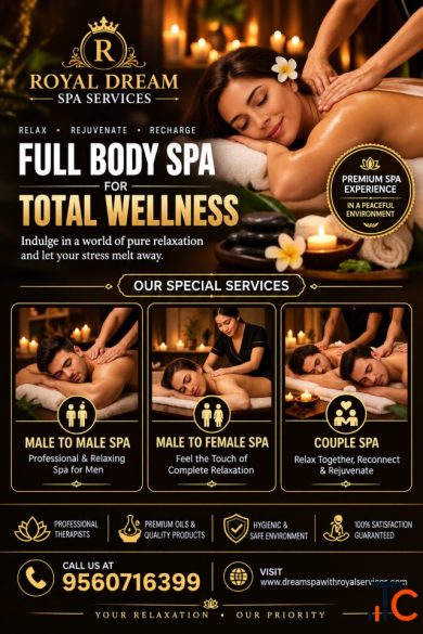 Full Body Massage in Pul Prahladpur Delhi