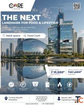 Food court space Ghaziabad The Core Mall at Crossing Republik