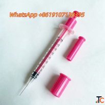 Medical Grade pink Insulin Syringe with Fixed Needle