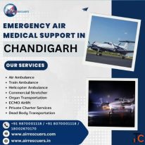 Medical Air Transport from Chandigarh for Patient Transfers