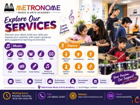 Music and Dance Classes in Lucknow - Metronome Music Arts Academy