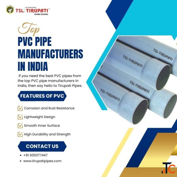 Top PVC Pipe Manufacturers in India