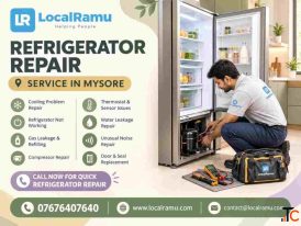 Professional Refrigerator Repair Service in Mysore LocalRamu
