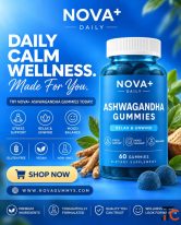 Buy Ashwagandha Gummies with KSM-66 in India Novaplus