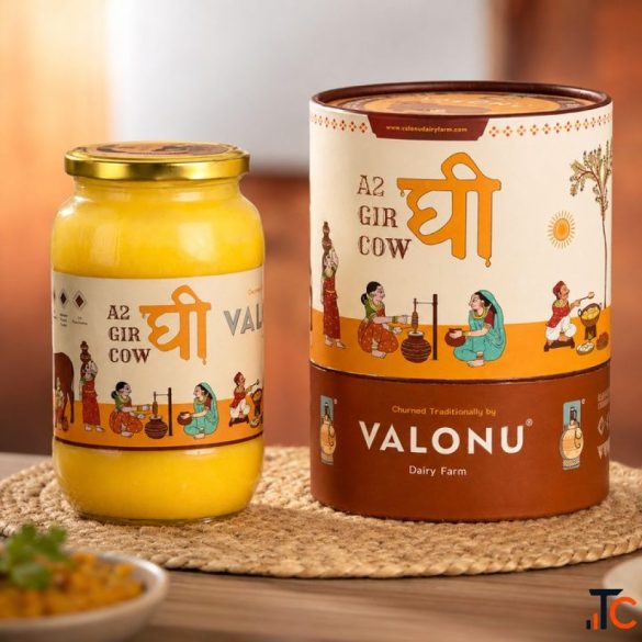 Pure A2 Cow Ghee Made from Gir Cow Milk