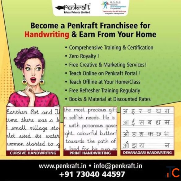 Penkraft Handwriting Calligraphy Abacus Art Craft Thane
