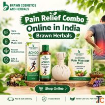 Get Pain Relief Combo Packs at Budget Friendly Prices in India- BrawnHerbals