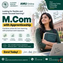 M.Com with Apprenticeship - Learn Gain Practical Experience