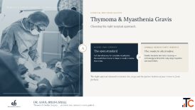 Thymoma Myasthenia Gravis Choosing the Right Surgical Approach