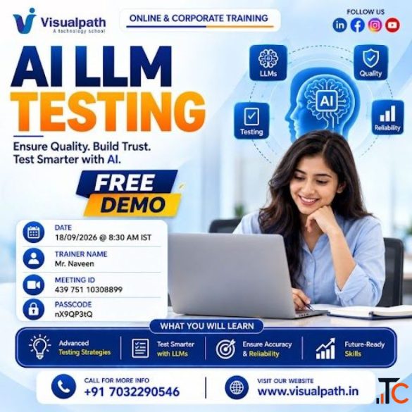 Join the AI LLM Testing Free Demo on September 18 2026