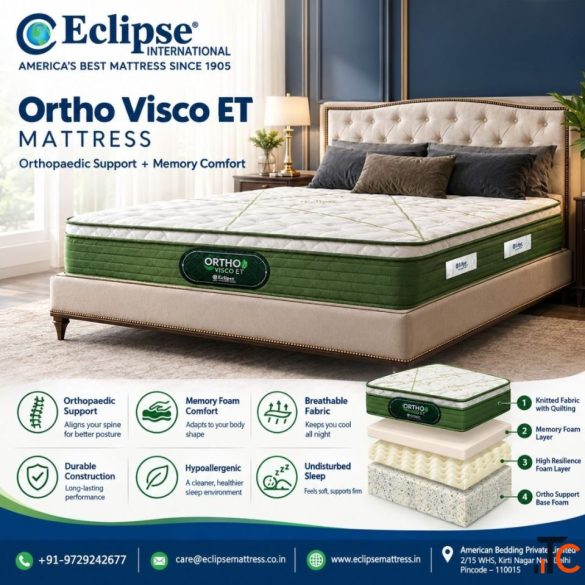 Shop Comfortable Ortho Visco ET Mattress - Eclipse