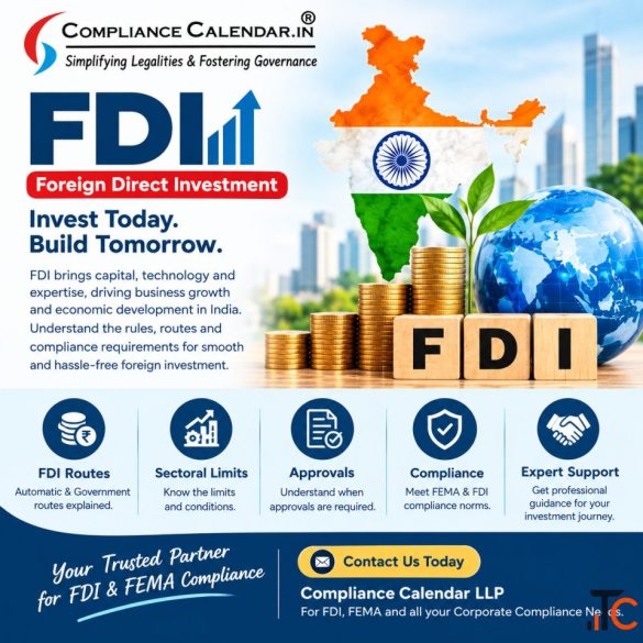 FDI Foreign Direct Investment Services in India Compliance Calendar LLP