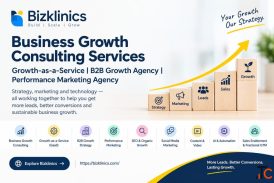 Business Growth Consulting Services Growth-as-a-Service B2B Growth Agency Bizklinics