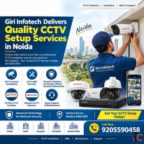 Giri Infotech Delivers Quality CCTV Setup Services in Noida India