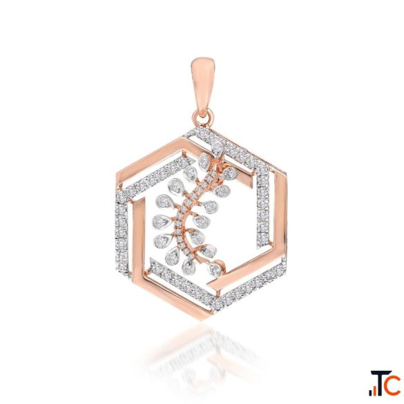 Latest Designer Diamond Pendant Sets BAJ