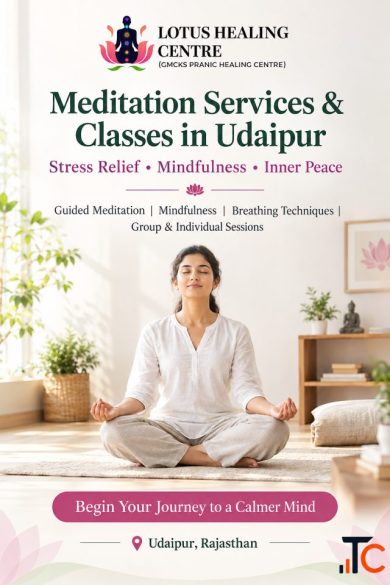 Meditation Service Classes in Udaipur Stress Relief Mindfulness Yoga