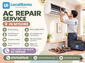 Smart AC Repair Service in Mysore LocalRamu