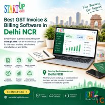 Best GST Invoice Billing Software in Delhi NCR StartupKhata