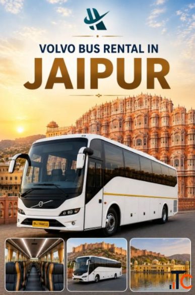 Luxury Volvo Bus Hire Jaipur