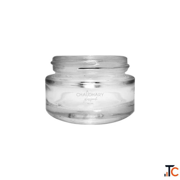 Premium Glass Cream Jars - Ideal for Cosmetic Skincare Packaging