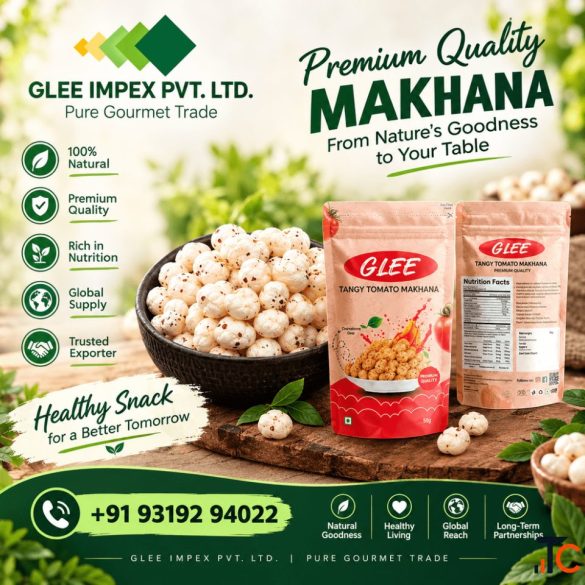 Makhana Fox Nuts Exporter in India - Glee Impex Pvt. Ltd.