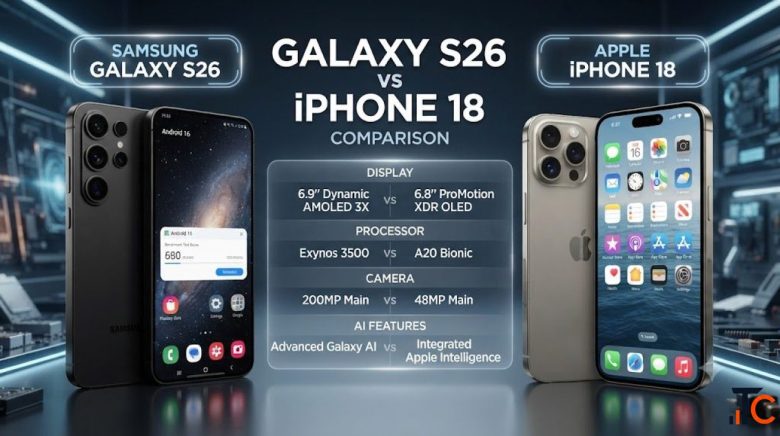 Galaxy S26 vs iPhone 18