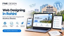 Professional Web Designing in Rohini - Five Design