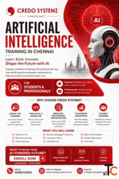 Practical Artificial Intelligence Course with Real-Time Projects - Chennai