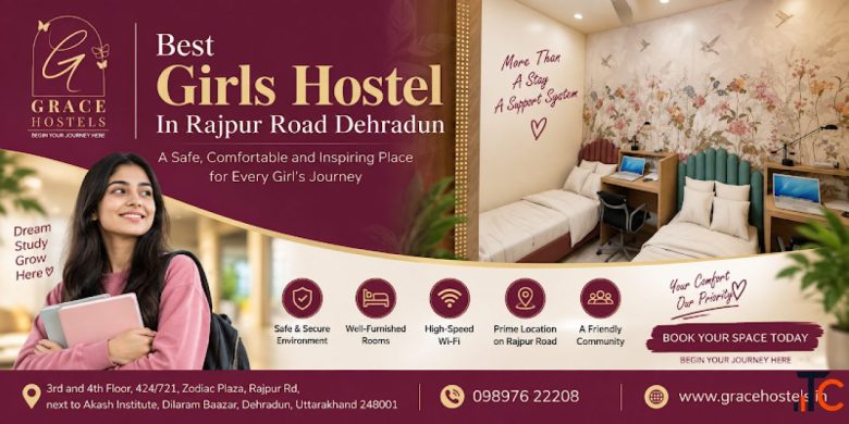 Best Girls Hostel in Dehradun