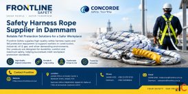 Safety Harness Rope Supplier in Dammam Frontline