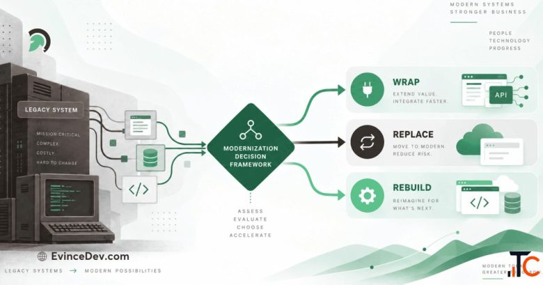 Legacy Modernization How to Choose Between Wrap Replace or Rebuild