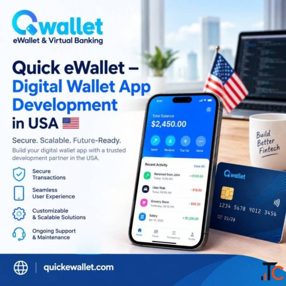 Quick eWallet - Digital Wallet App Development in USA