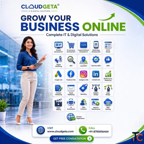 Turn Your Website into a Growth Engine with CloudGeta New Delhi