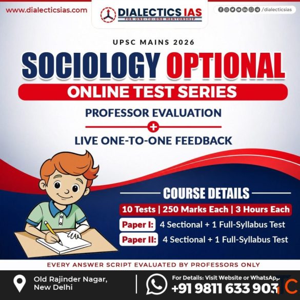 Sociology Optional for Working Professionals - Flexible Online Preparation for UPSC