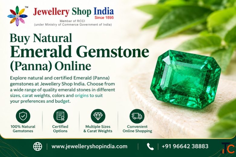 Buy Natural Emerald Gemstone Panna Online
