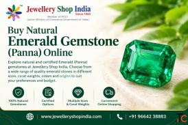 Buy Natural Emerald Gemstone Panna Online