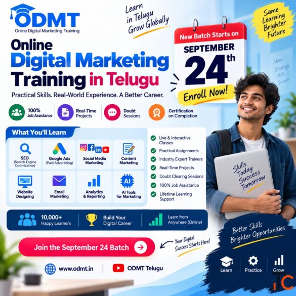 ODMT digital marketing in Telugu