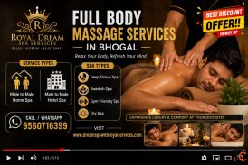 Get Body Massage Home Services in Bhogal Delhi