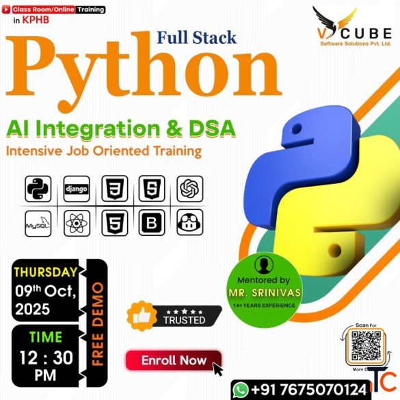 Best python full stack Training in Hyderabd